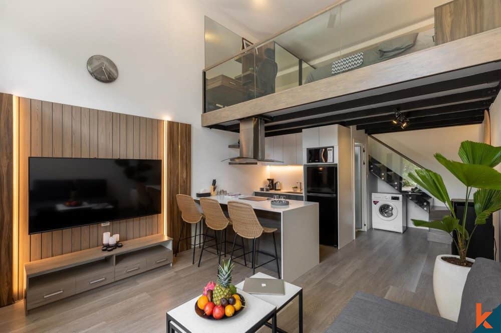 1-bedroom leasehold apartment in Canggu — photo 3 of 5