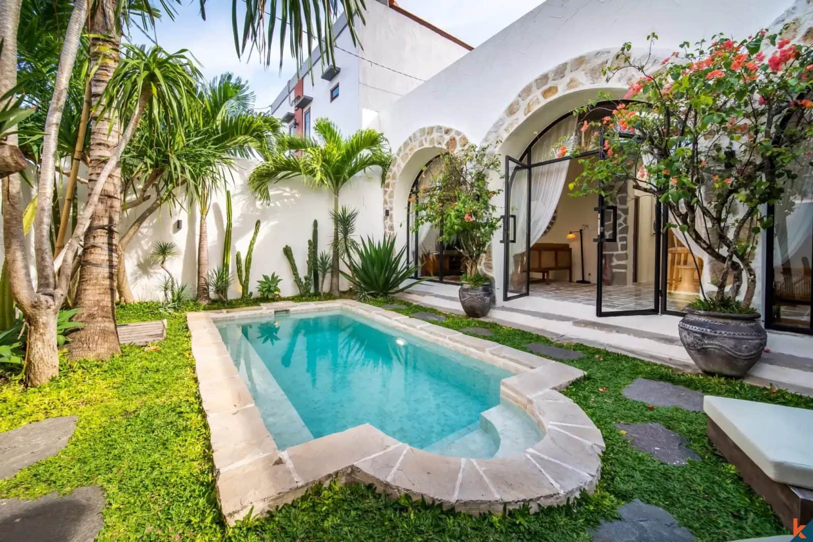 Charming Mediterranean three bedroom leasehold property in Berawa