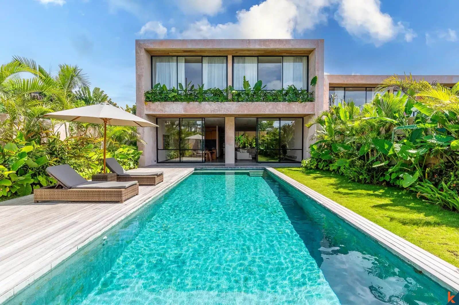 High quality four bedroom villa in Canggu