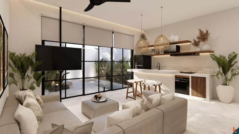 1-bedroom leasehold villa in Canggu — photo 4 of 5