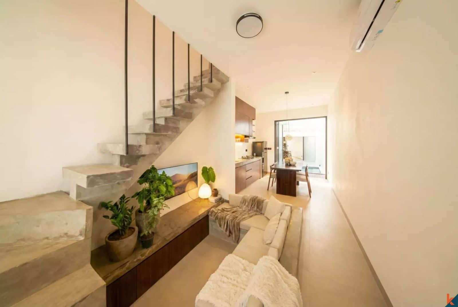 New one bedroom loft style leasehold property in Berawa