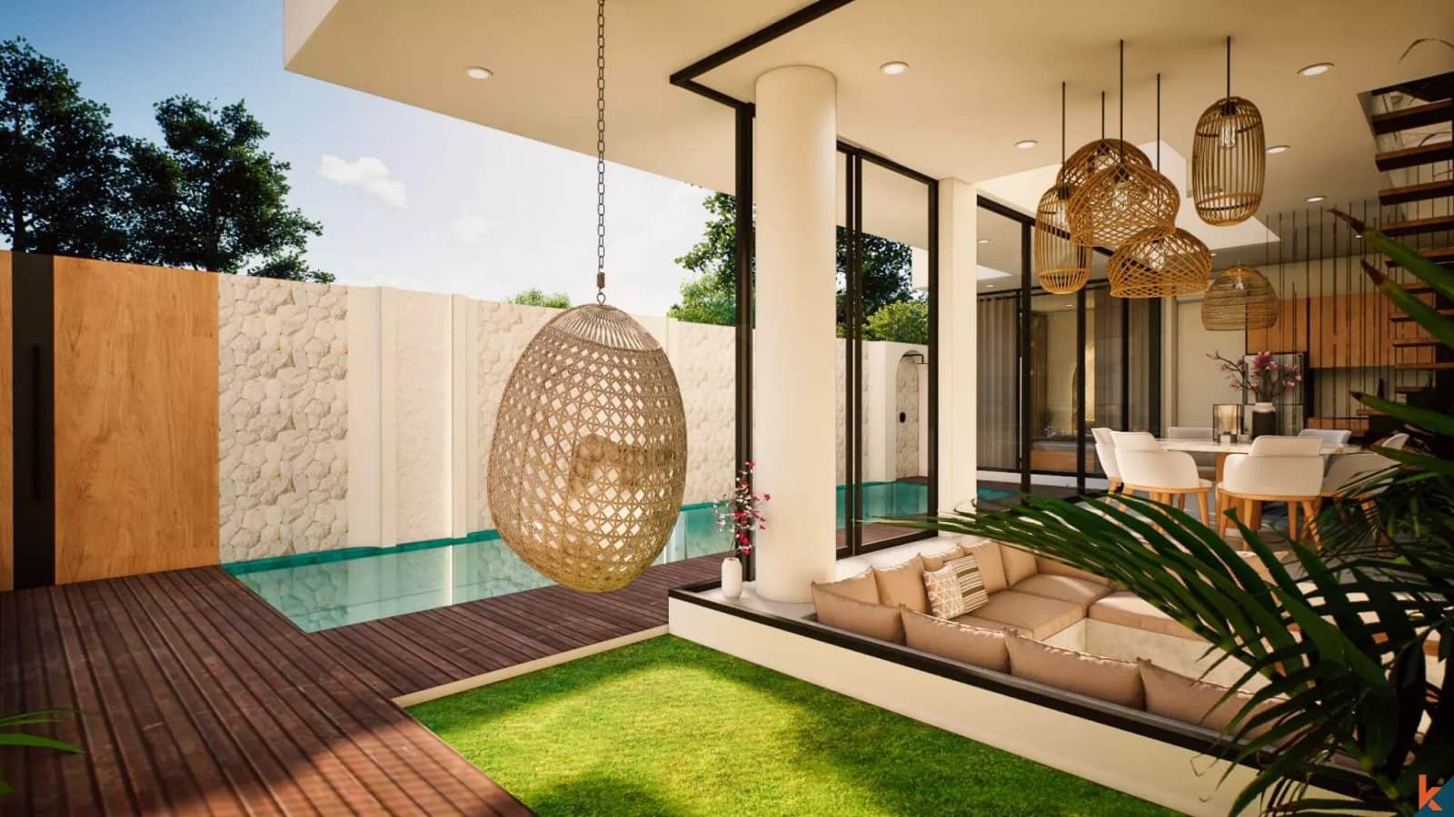 3-bedroom leasehold villa in Canggu — photo 5 of 5