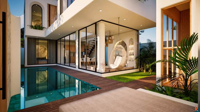 3-bedroom leasehold villa in Canggu — photo 4 of 5