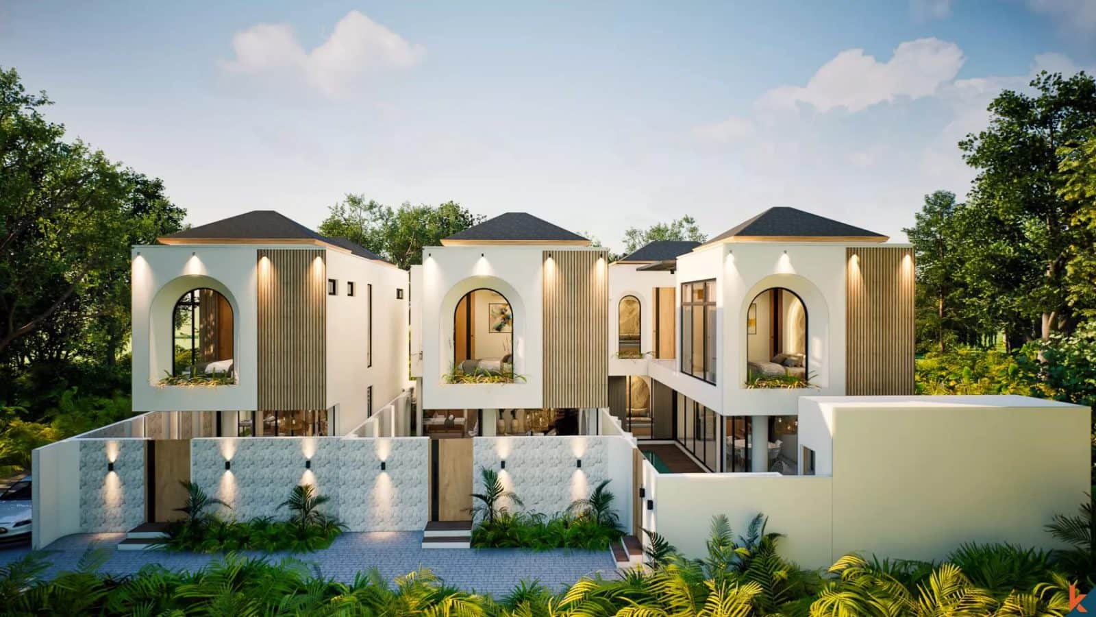 Upcoming Stylish 3-Bedroom Villa for Lease in Vibrant Berawa (delivered in May 2026)