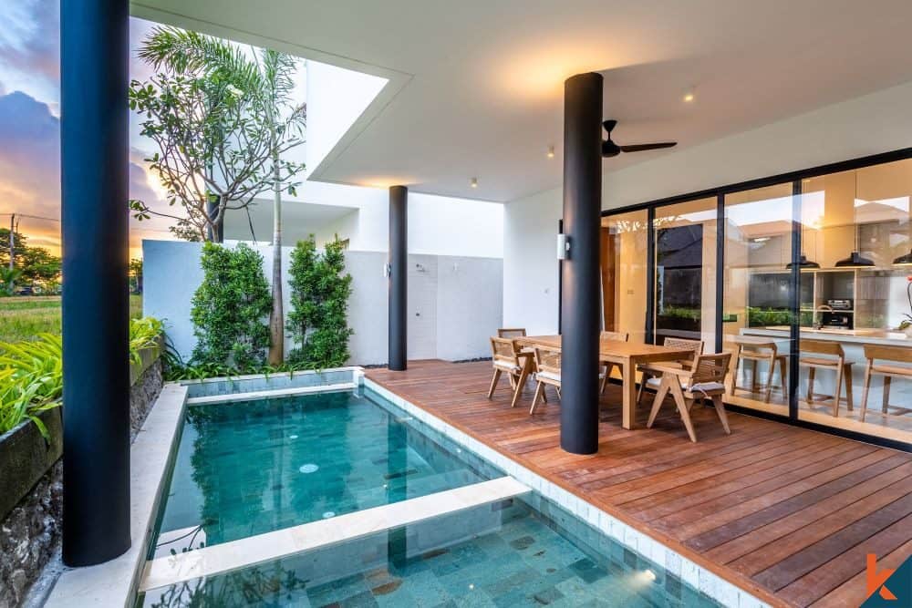 Three Bedroom Villa for leasehold tranquil in the heart of Canggu