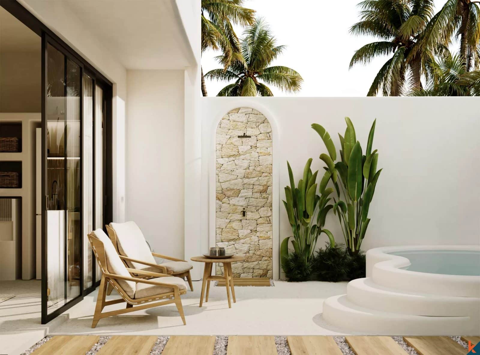 1-bedroom leasehold villa in Canggu — photo 4 of 5