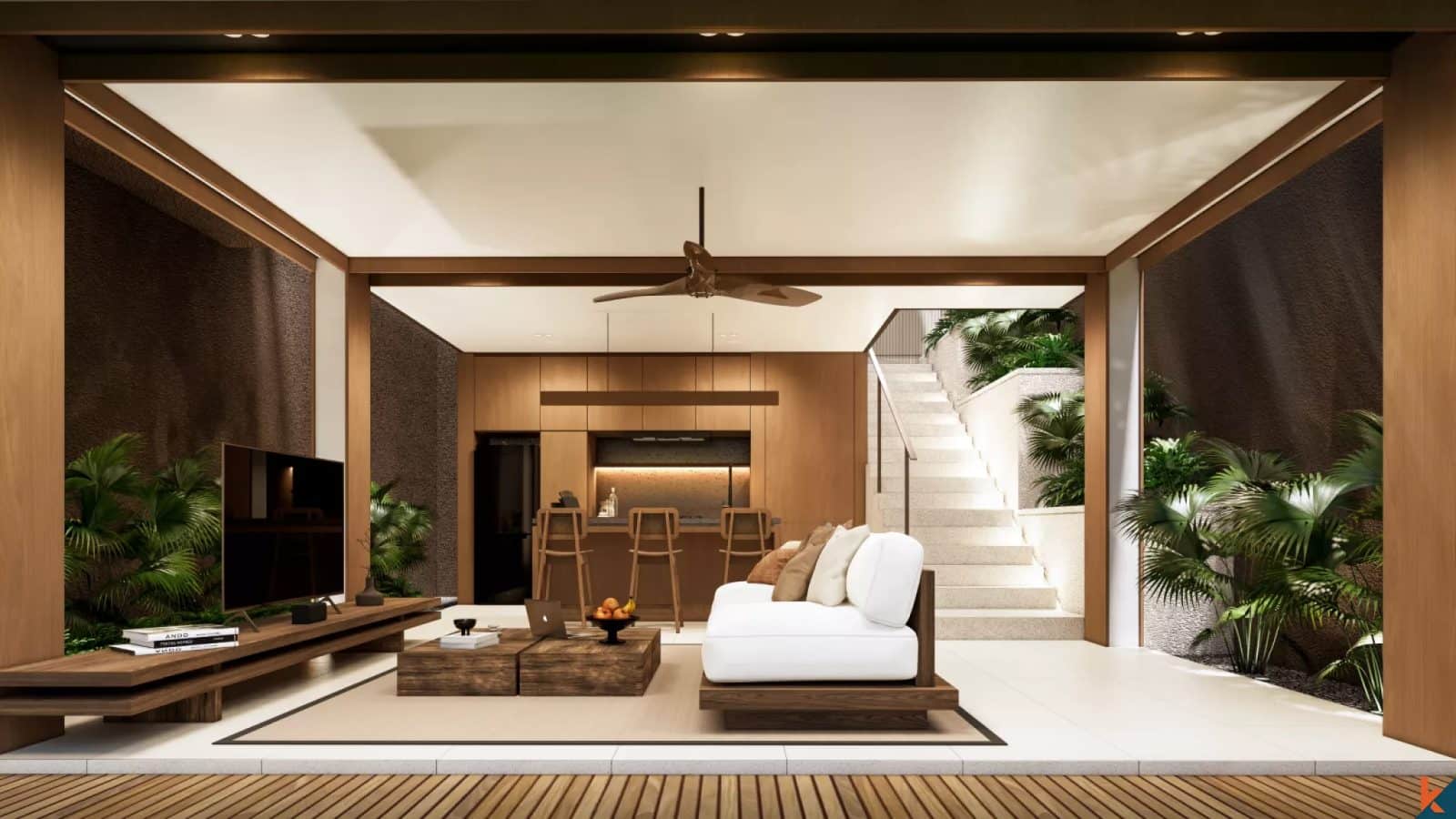 3-bedroom leasehold villa in Canggu — photo 4 of 5