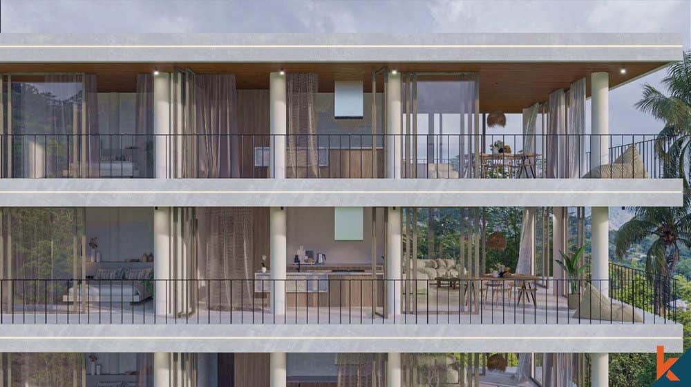 Off-plan 2 Bedrooms Apartment in Kintamani