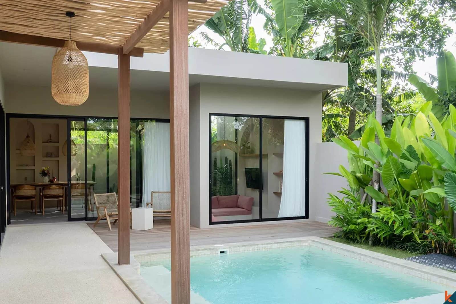 Charming and cozy two bedroom leasehold villa in tranquil Kedungu