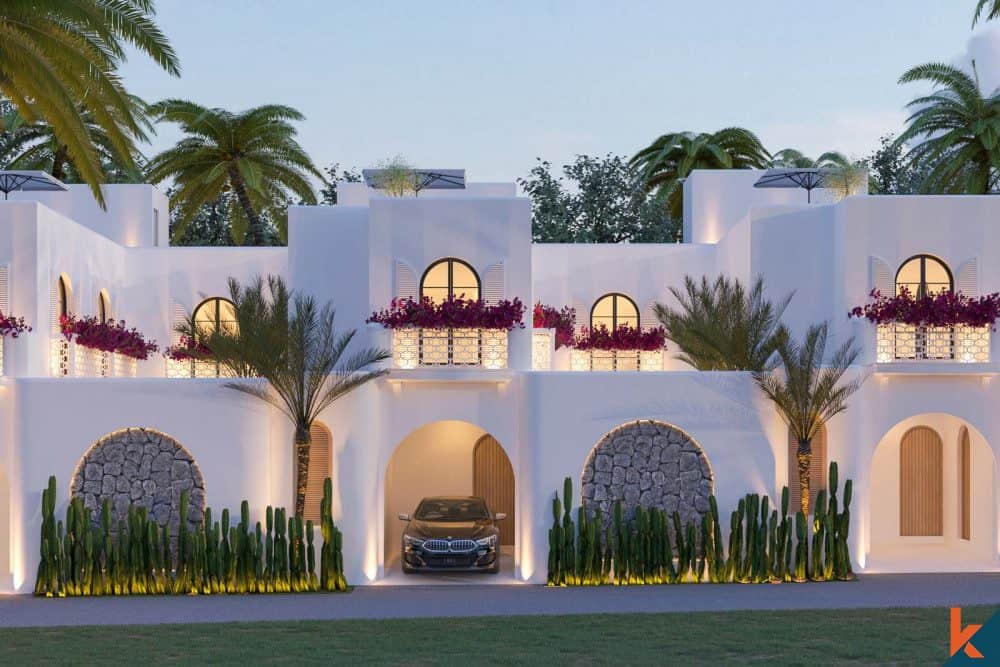 Upcoming three bedroom luxury villa with ocean view for lease in Pererenan (delivered in April 2026)