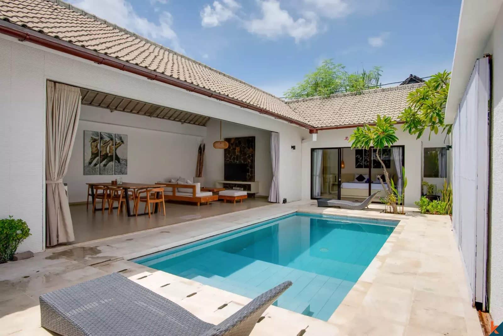 Great two bedroom leasehold villa with high ROI in Seminyak