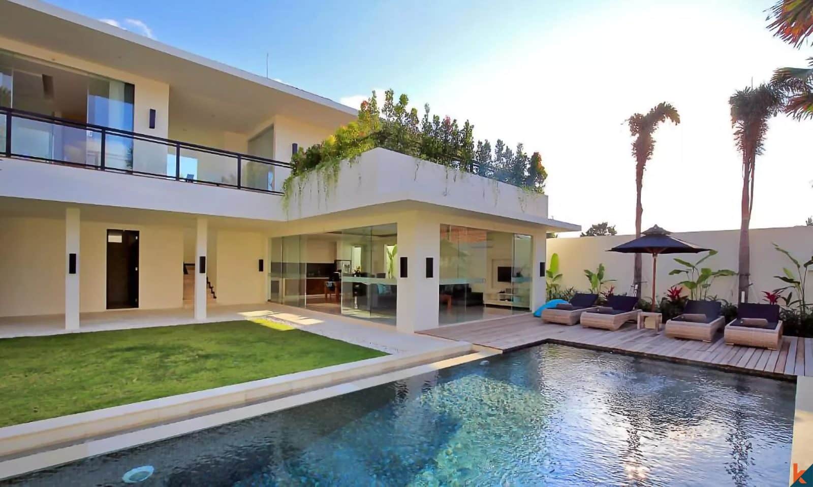 High Quality Modern Three Bedroom Leasehold Property in Great Location of Seminyak