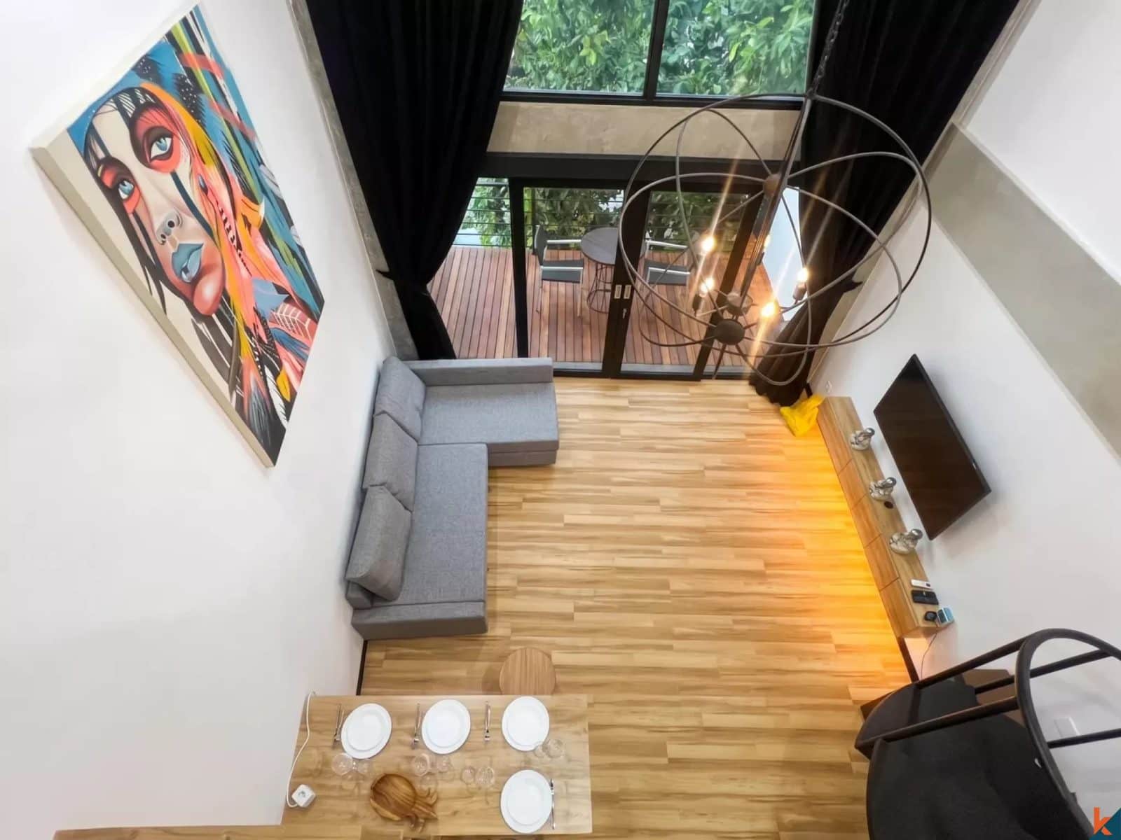 1-bedroom leasehold apartment in Seminyak — photo 3 of 5