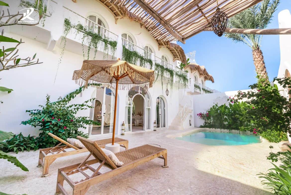 Exquisite Mediterranean Boho 3BR Villa in Seseh for Sale Leasehold
