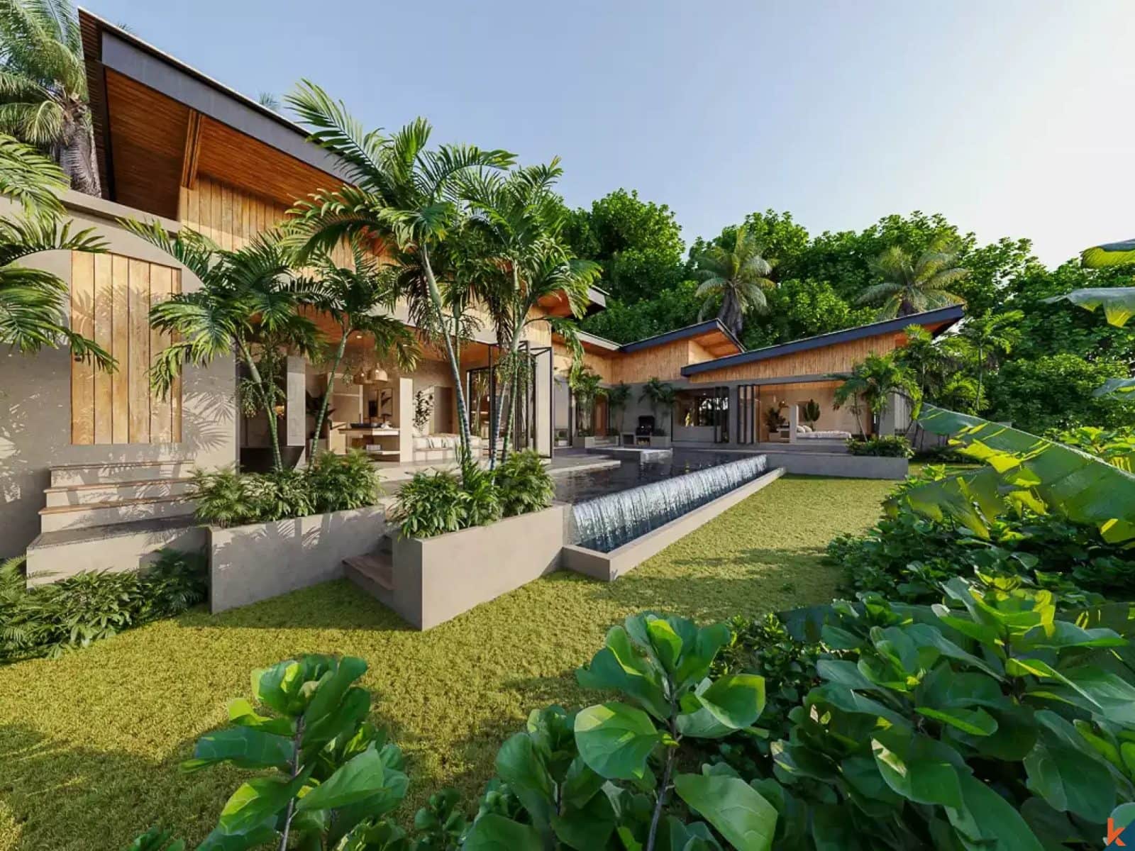 Upcoming luxury four bedroom leasehold villa with jungle view in Buwit (delivered in summer 2025)