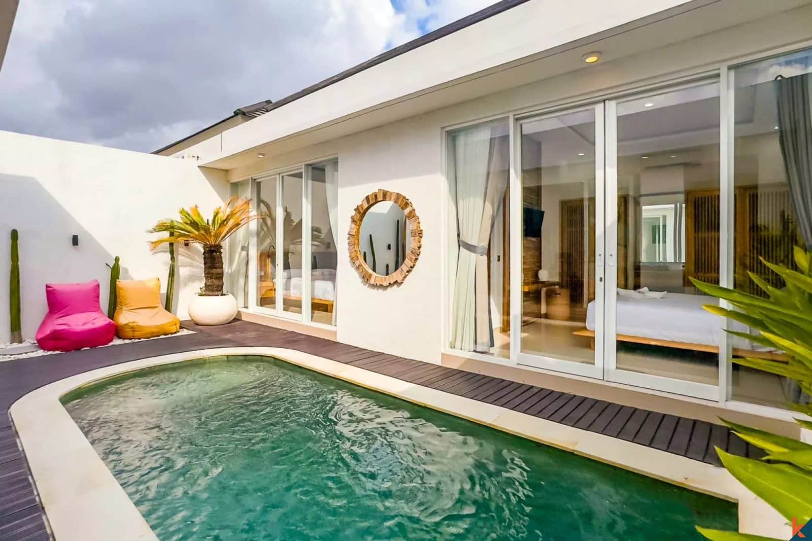 Modern Two Bedroom Leasehold Villa in Seminyak