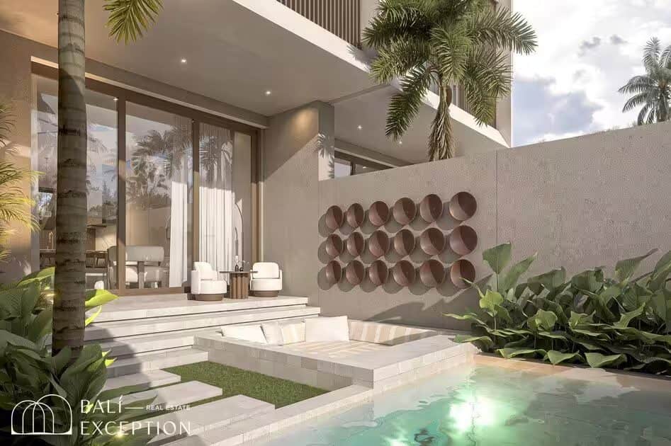Offplan 2 Bedroom Boutique Villas for Sale Leasehold in Kerobokan Be- 3531