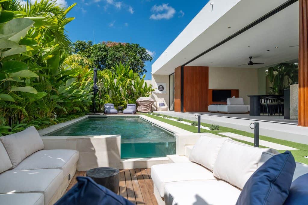 Brand-New 3-Bedroom & Balinese Temple Views Near Petitenget, Seminyak