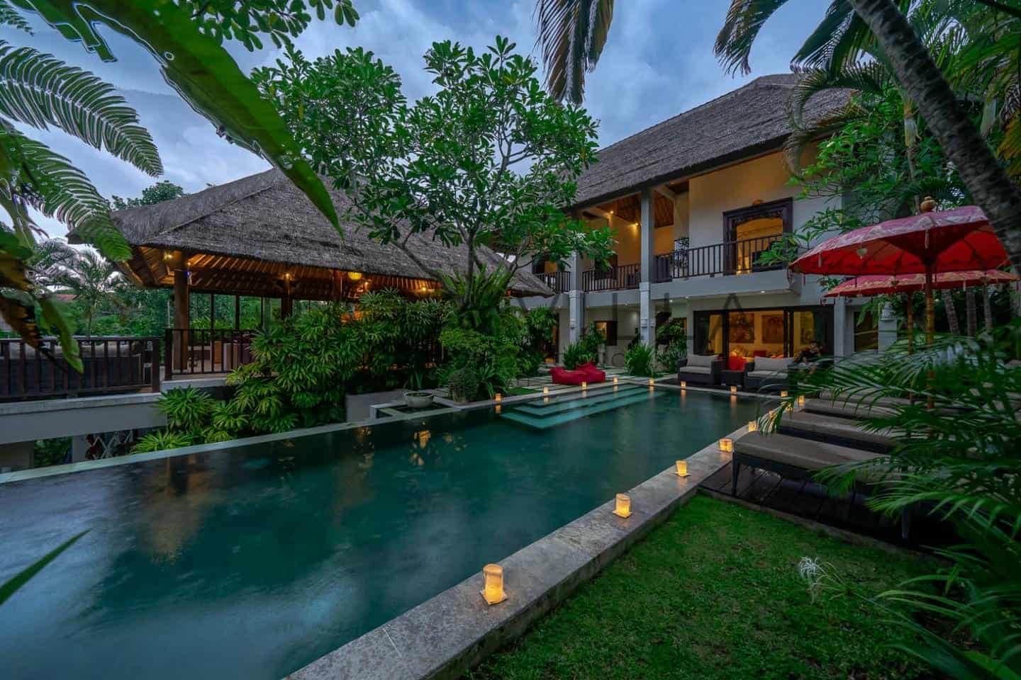 Ready Now Jungle View 4 Bedroom Villa for Sale Freehold in Pererenan
