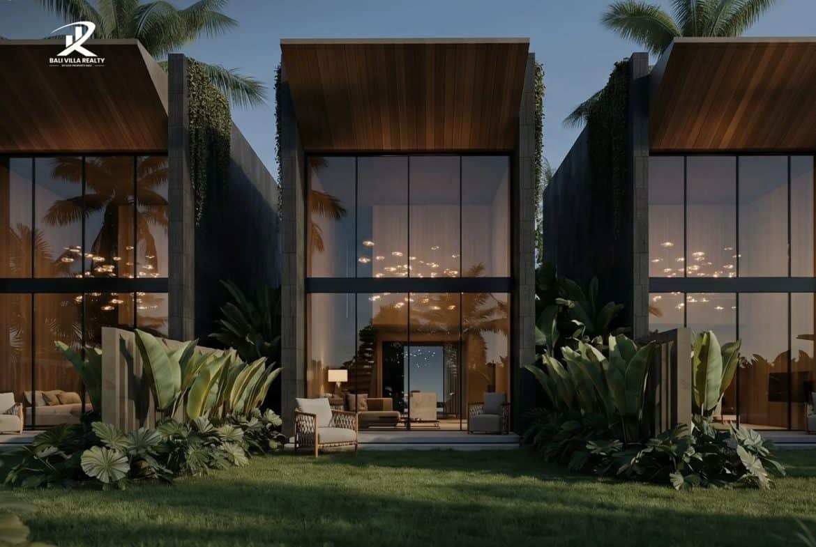 For Sale Leasehold 2BR Modern Luxury Townhouse Near Beach in Nusa Dua
