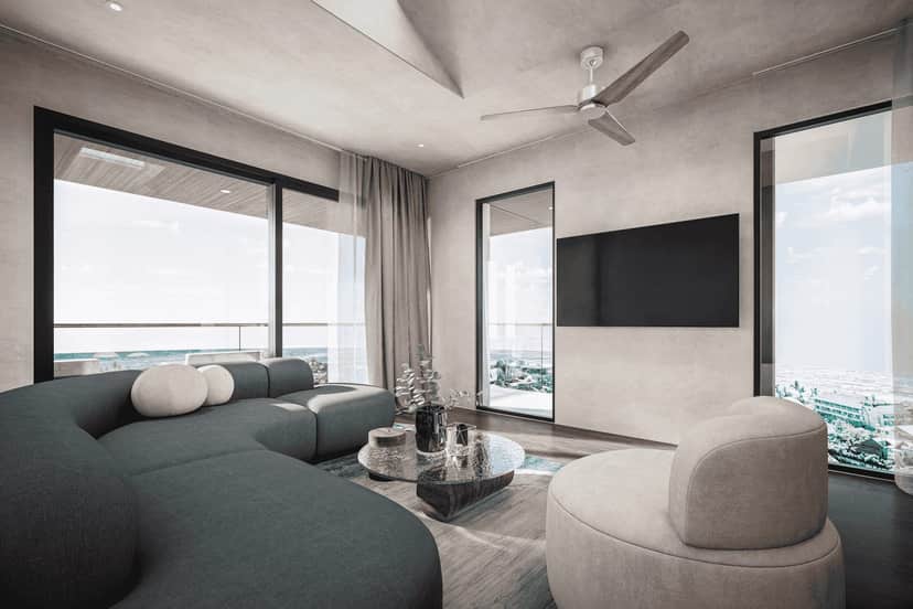 2-bedroom leasehold apartment in Canggu — photo 2 of 5