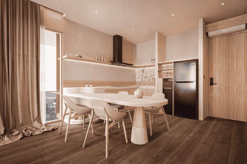 2-bedroom leasehold apartment in Canggu — photo 3 of 5