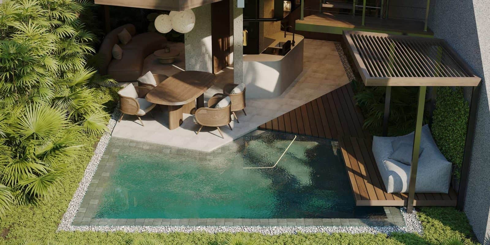 Modern Design 1/2 Bedroom Villa for Sale Leasehold in Ubud