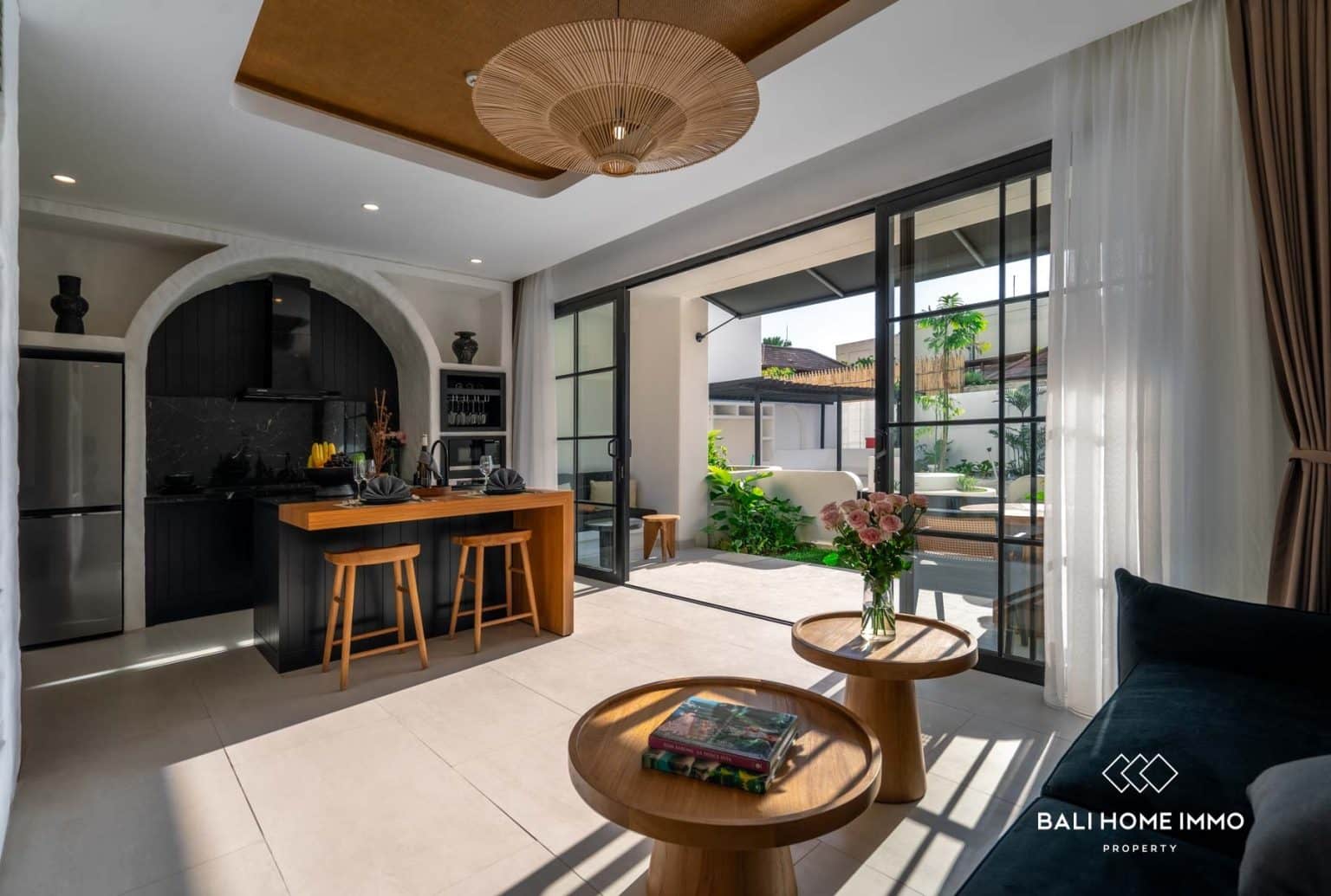 Modern 1 Bedroom Apartment for leasehold sale in Berawa Bali