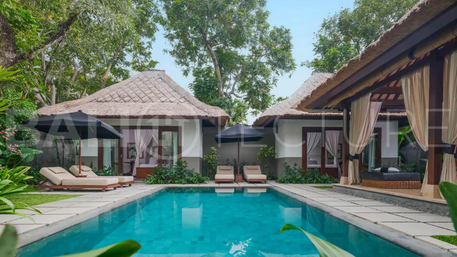 Modern Balinese Villa with Open Design and Big Pool in Seminyak for Sale