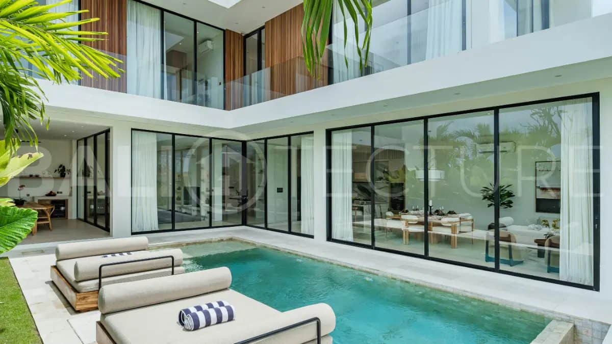 Brand New Ricefield View Villa for Sale Near Cemagi Beach