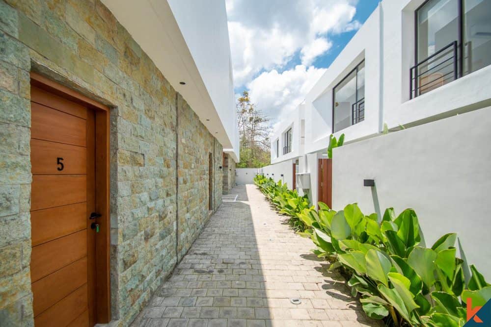 Brand new modern one bedroom leasehold villa in Bingin