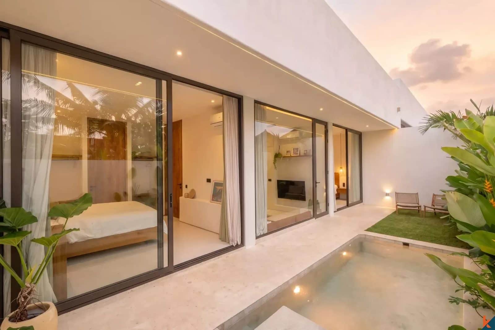 Beautiful two bedroom leasehold property with Mediterranean influences in Tumbak Bayuh (Delivery in September 2026)