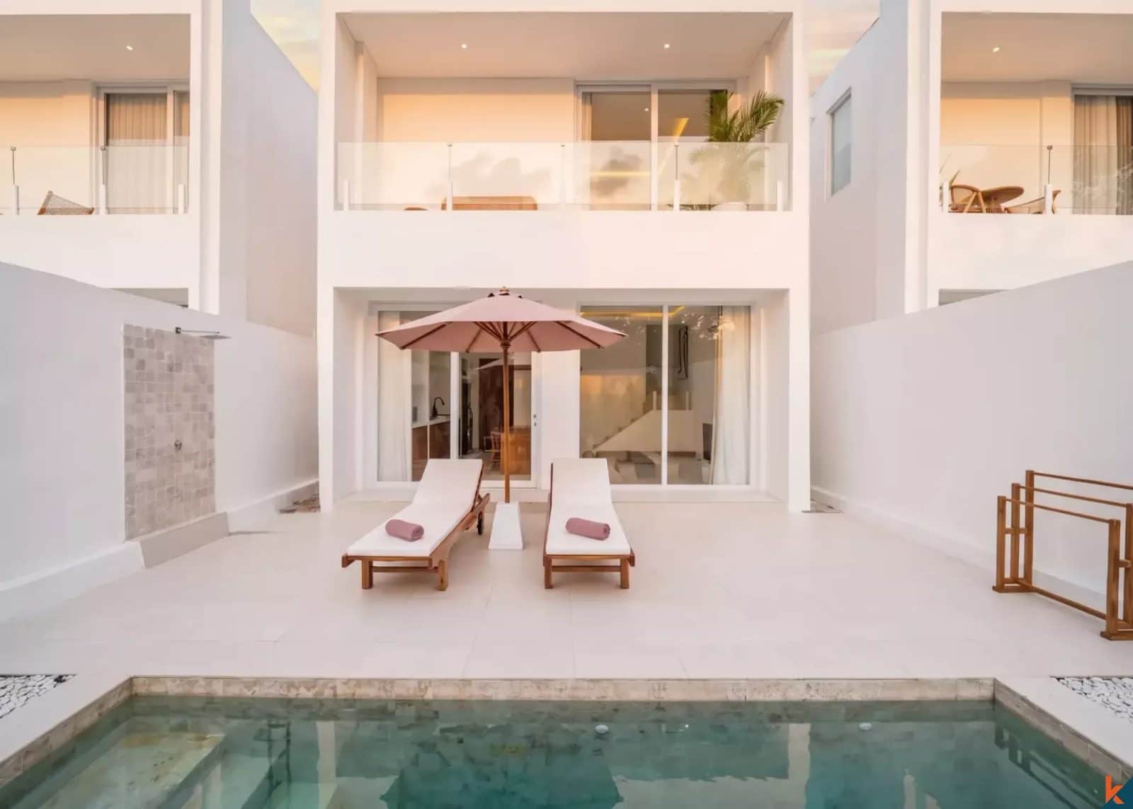 Brand new leasehold two bedroom estate in Melasti beach