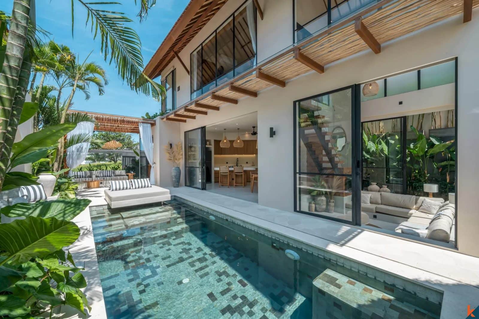 Upcoming Modern Tropical 2-Bedroom Villa in Bingin with Private Pool