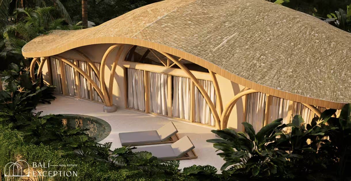 Offplan Luxury 1 Bedroom Bamboo Villas for Sale Leasehold & Freehold in Kuta Lombok