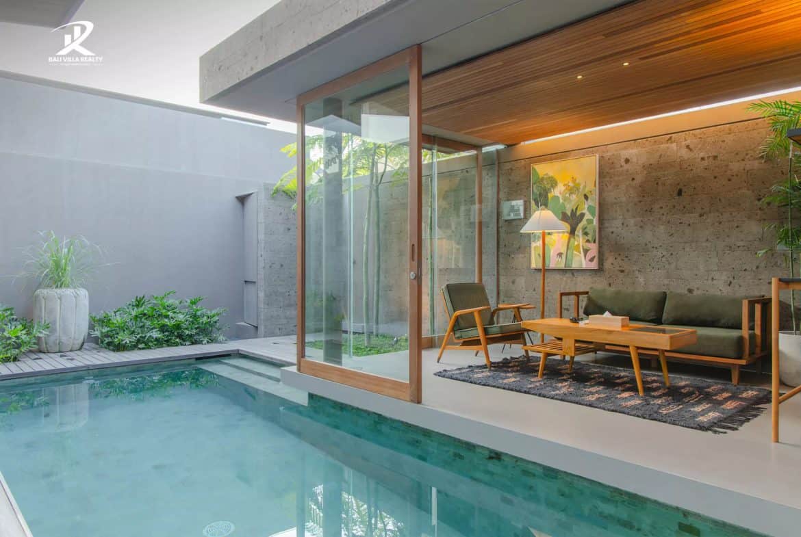 Limited Units! Modern Tropical 2-Bedroom Villa For Sale Freehold in Canggu, Bali