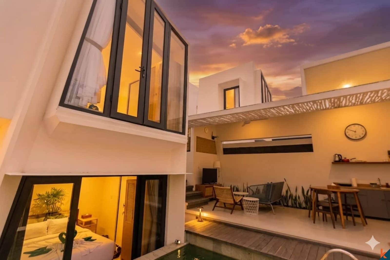 Minimalist 2BR Pool Villa in Berawa