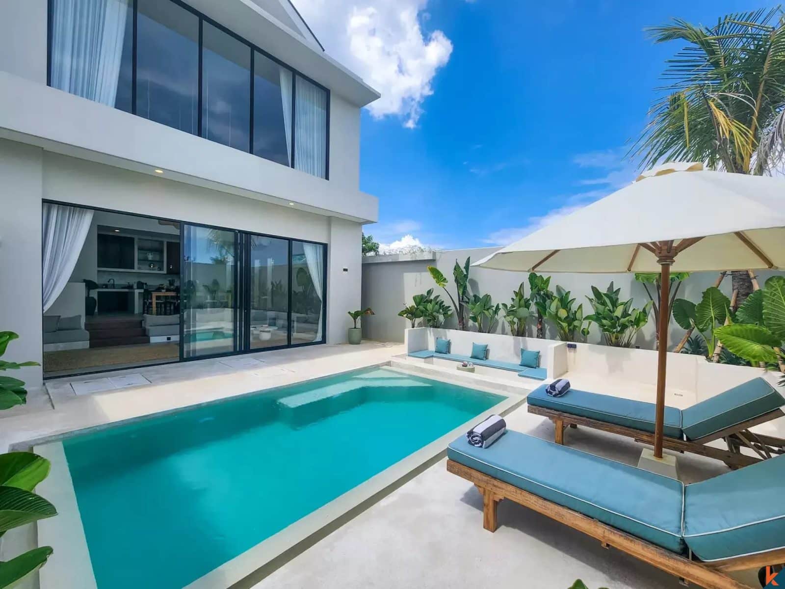 Modern three bedroom leasehold property with amazing green views in Kedungu