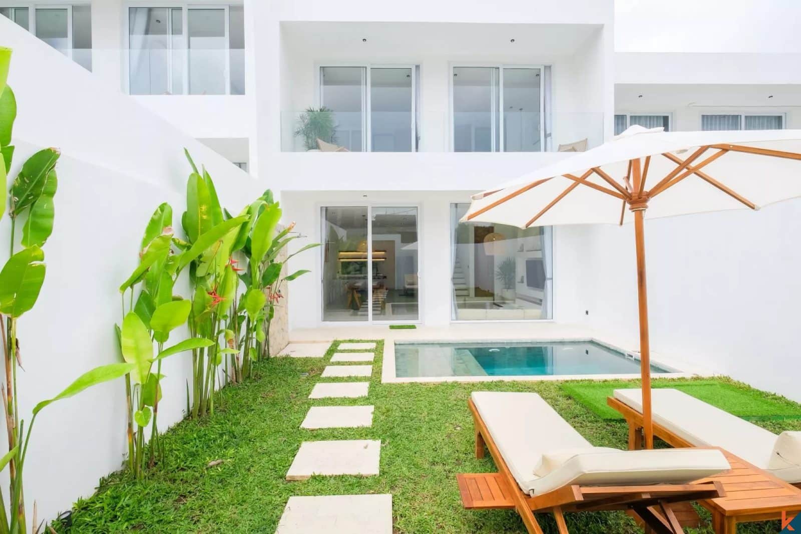 Brand new two bedroom Mediterranean style leasehold villa in Uluwatu area