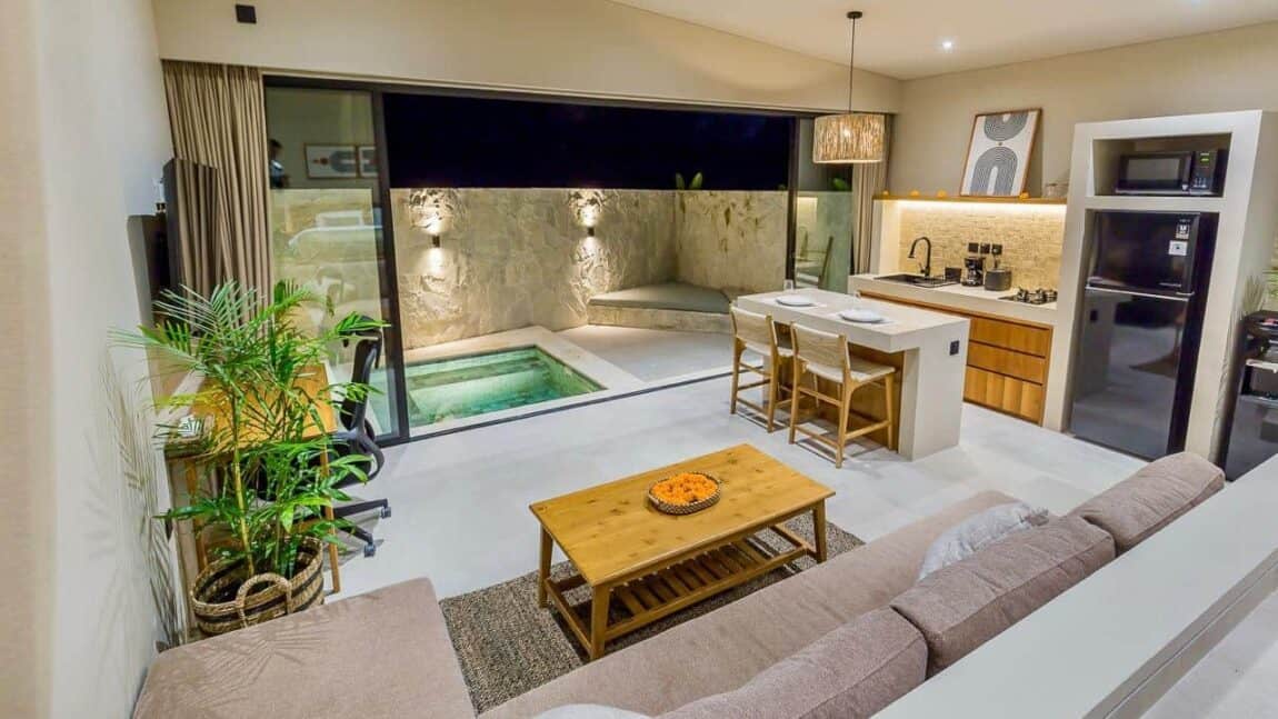 1-bedroom leasehold villa in Buduk/Mengwi — photo 3 of 5