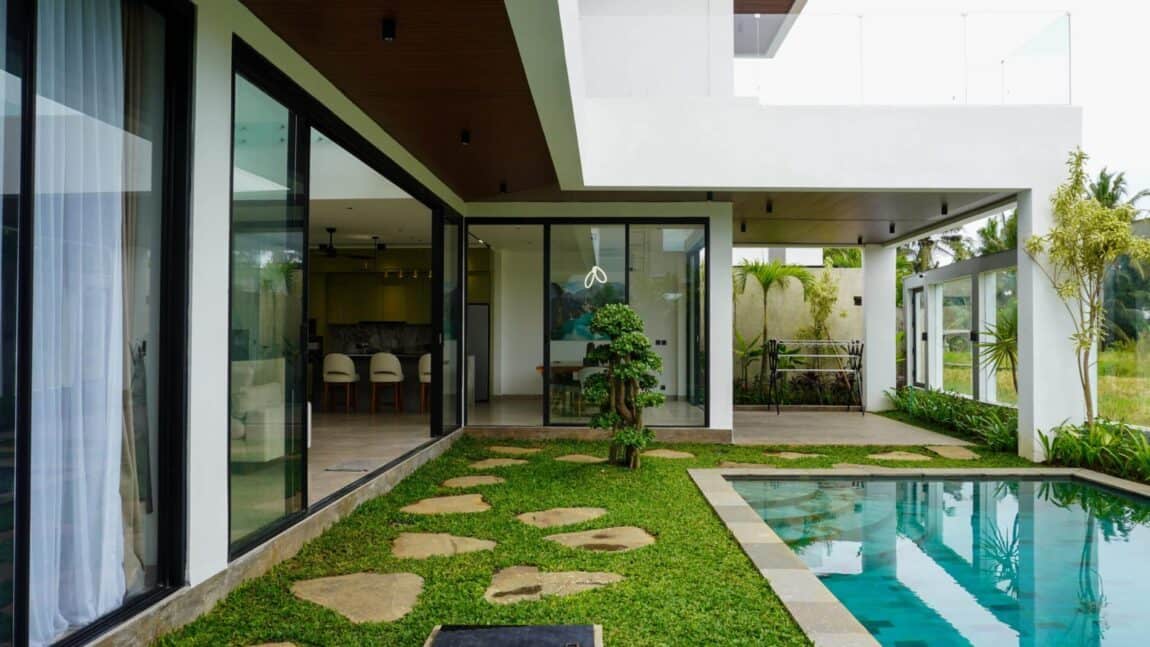 3 bedrooms modern villa near Ubud Central
