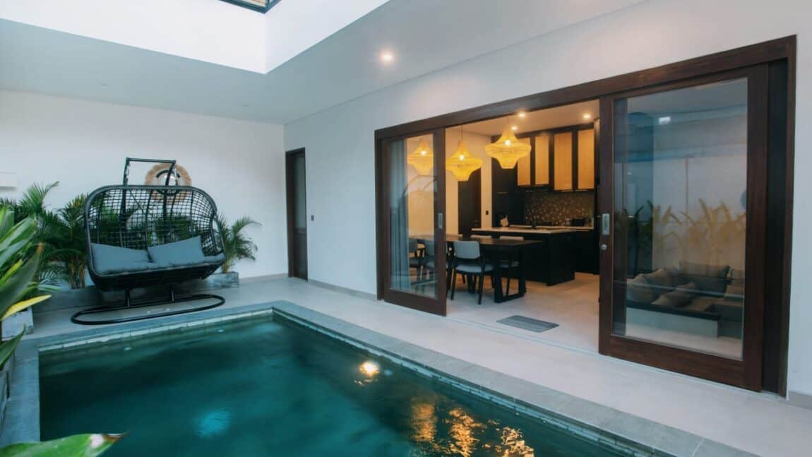 Comfortable simple 2 bedrooms villa in Buduk