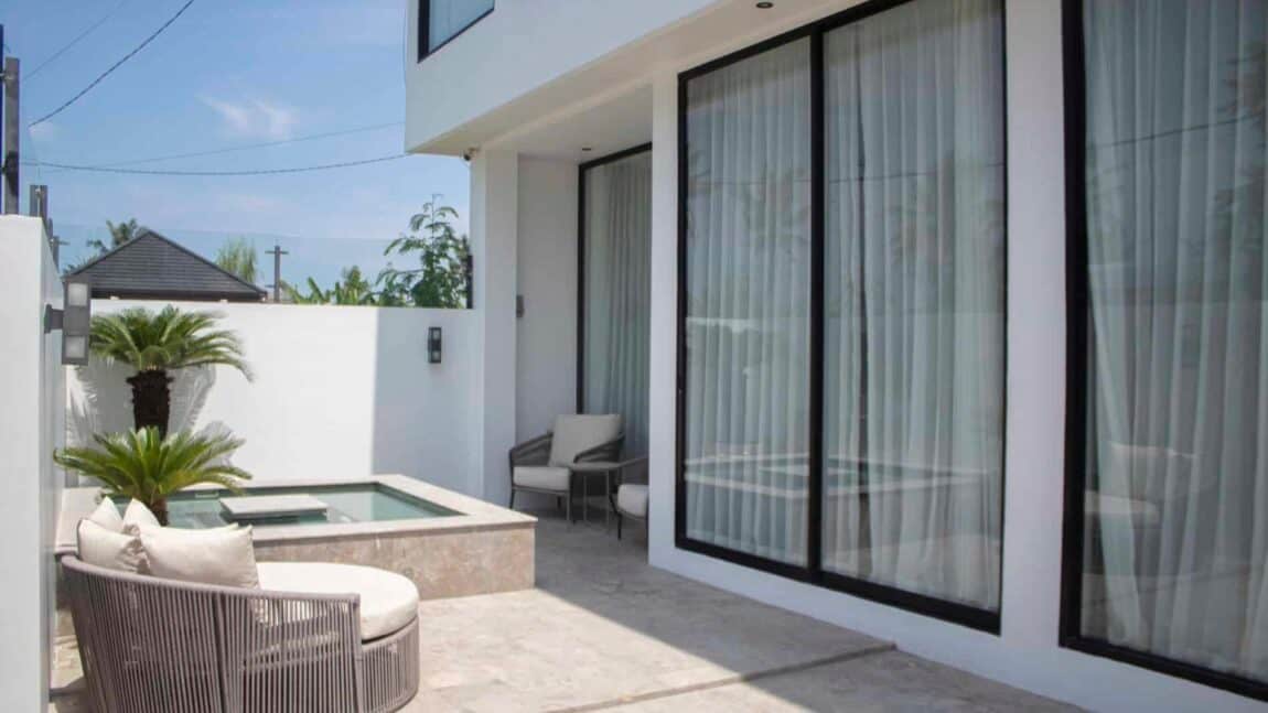 2 bedrooms modern villa in Canggu