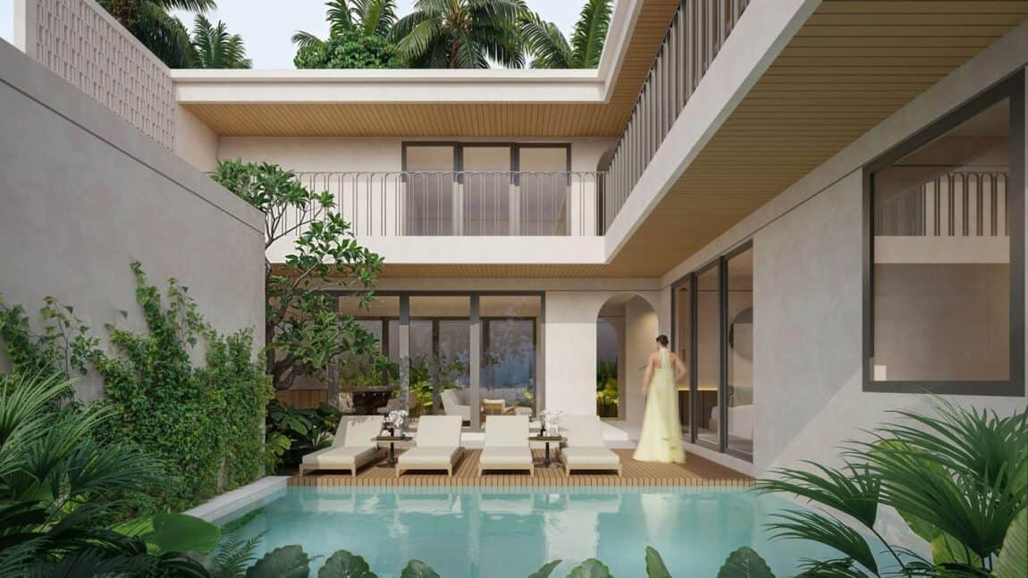 Modern Tropical 3 bedroom villa in Jimbaran