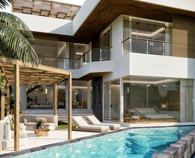 5-bedroom leasehold villa in Berawa — photo 3 of 5