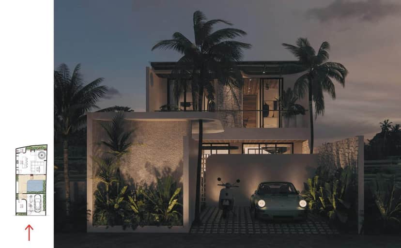 2-bedroom leasehold villa in Pererenan — photo 3 of 5