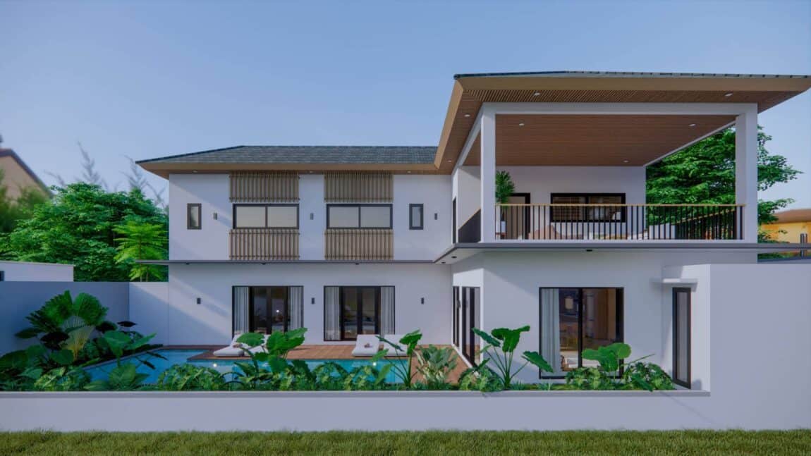 Off-plan 4 bedrooms villa in Sanur Beachside