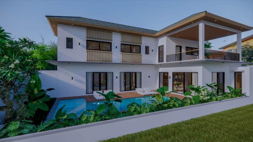 4-bedroom leasehold villa in Sanur — photo 3 of 5
