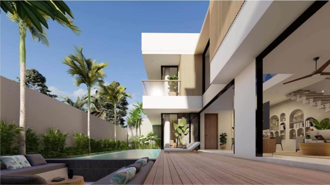 3-bedroom leasehold villa in Berawa — photo 4 of 5
