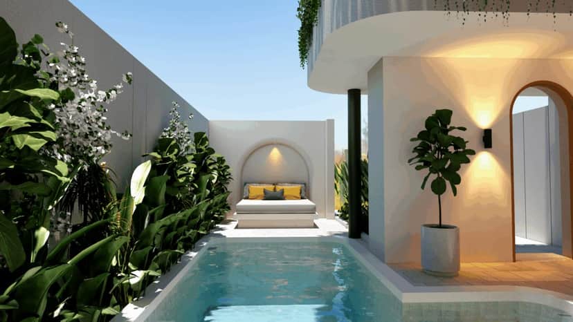 2-bedroom leasehold villa in Pererenan — photo 2 of 5